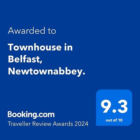 Townhouse In Belfast, Newtownabbey. Villa ภายนอก รูปภาพ